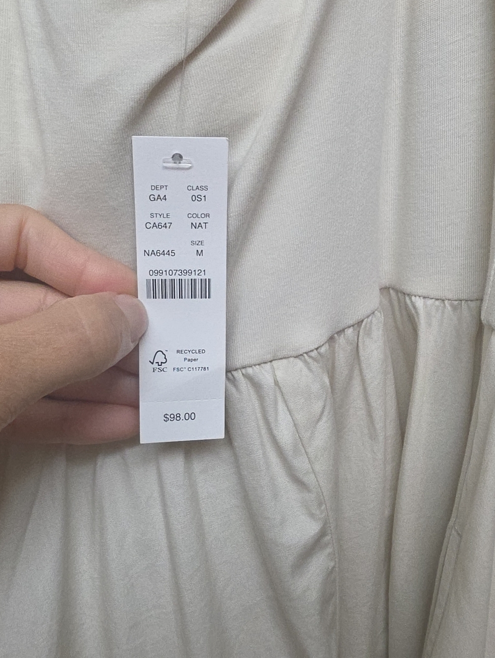 J Crew Dress. Size Medium NWT Elegant Cream SWEETHEART Neck Dress - Picture 3 of 4